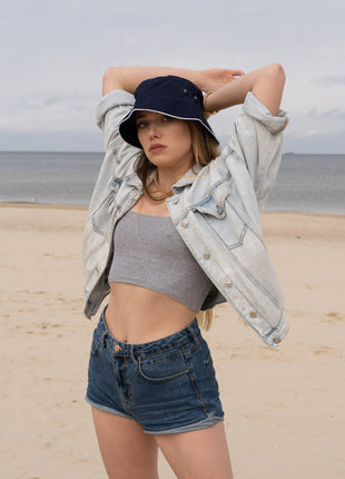 Brushed Sports Twill Bucket Hat (HW-4223)
