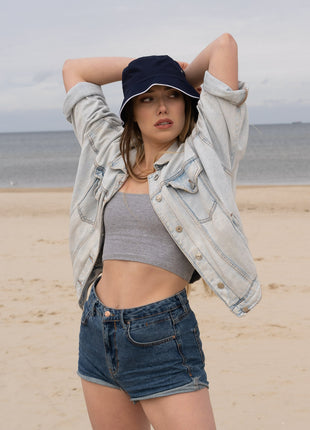 Brushed Sports Twill Bucket Hat (HW-4223)