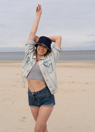 Brushed Sports Twill Bucket Hat (HW-4223)
