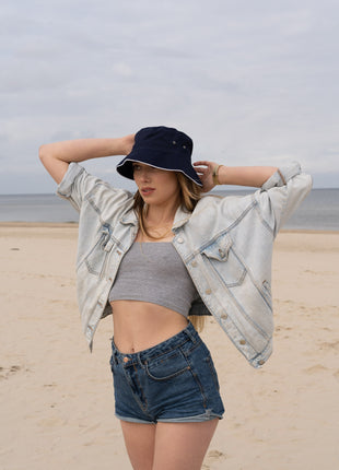 Brushed Sports Twill Bucket Hat (HW-4223)