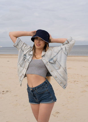 Brushed Sports Twill Bucket Hat (HW-4223)