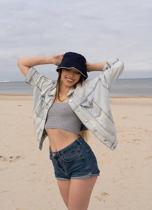 Brushed Sports Twill Bucket Hat (HW-4223)