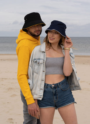 Brushed Sports Twill Bucket Hat (HW-4223)