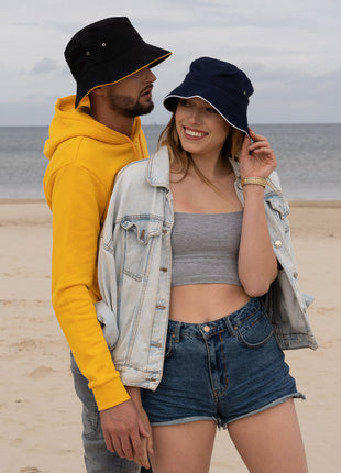 Brushed Sports Twill Bucket Hat (HW-4223)