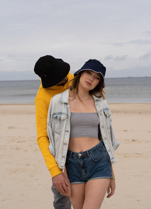 Brushed Sports Twill Bucket Hat (HW-4223)
