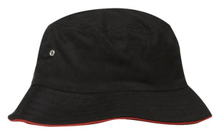 Brushed Sports Twill Bucket Hat (HW-4223)