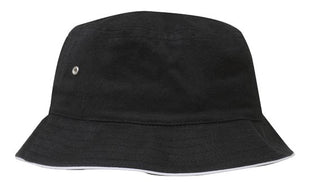 Brushed Sports Twill Bucket Hat (HW-4223)