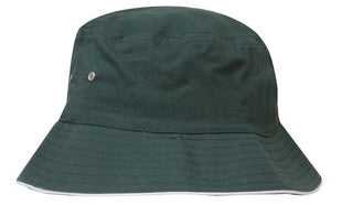 Brushed Sports Twill Bucket Hat (HW-4223)