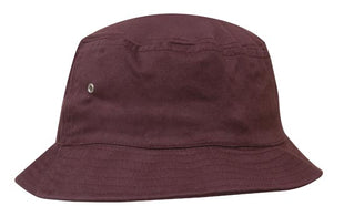 Brushed Sports Twill Bucket Hat (HW-4223)