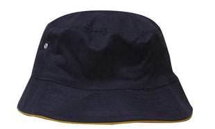 Brushed Sports Twill Bucket Hat (HW-4223)