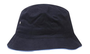 Brushed Sports Twill Bucket Hat (HW-4223)