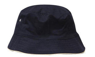 Brushed Sports Twill Bucket Hat (HW-4223)