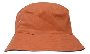 Brushed Sports Twill Bucket Hat (HW-4223)