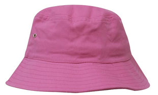 Brushed Sports Twill Bucket Hat (HW-4223)