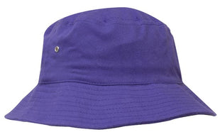 Brushed Sports Twill Bucket Hat (HW-4223)