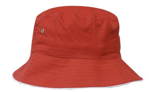 Brushed Sports Twill Bucket Hat (HW-4223)