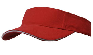 Brushed Heavy Cotton Visor (HW-4230)