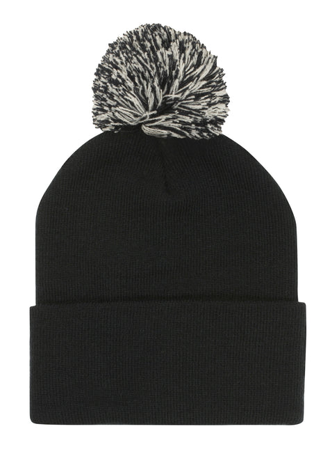 Acrylic Beanie with Pom Pom (HW-4256)