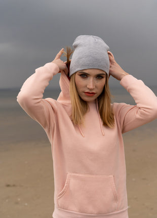 Rolled Down Acrylic Beanie (HW-4263)