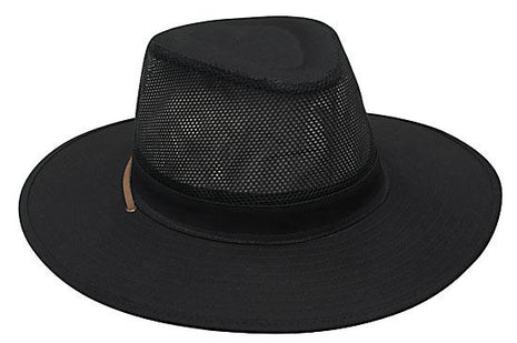Safari Cotton Twill & Mesh Hat (HW-4276)