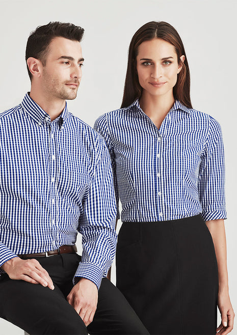 Springfield Womens 3/4 Sleeve Shirt (BZ-43411)