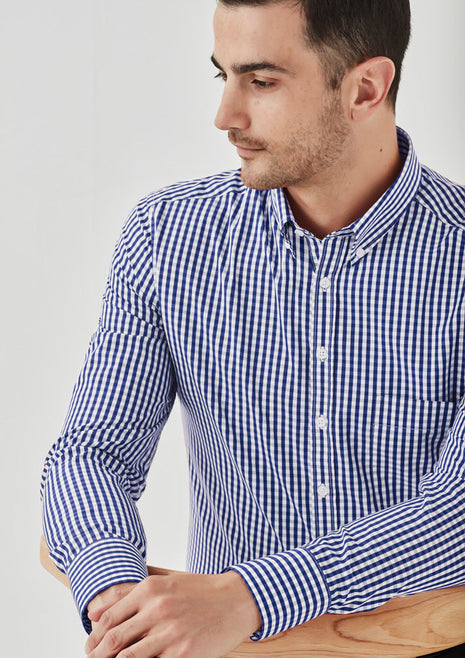 Springfield Mens Long Sleeve Shirt (BZ-43420)