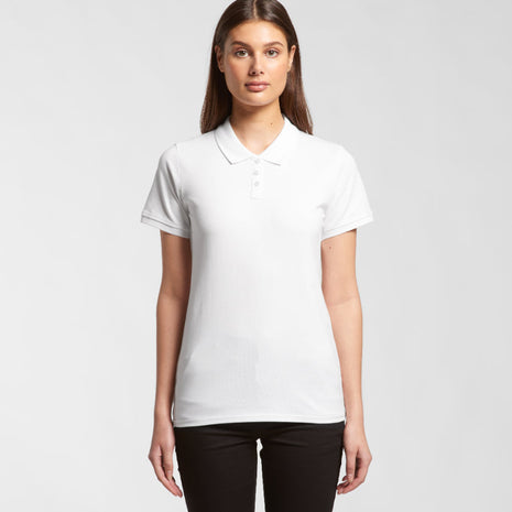 Womens Pique Polo Shirt (AS-4411)
