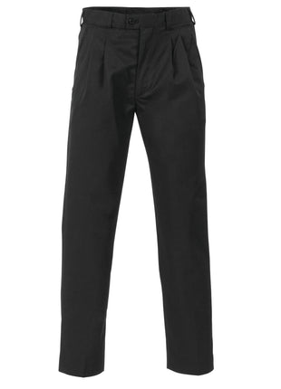 Mens Poly/Viscose Pleat Front Pants (DN-4502)