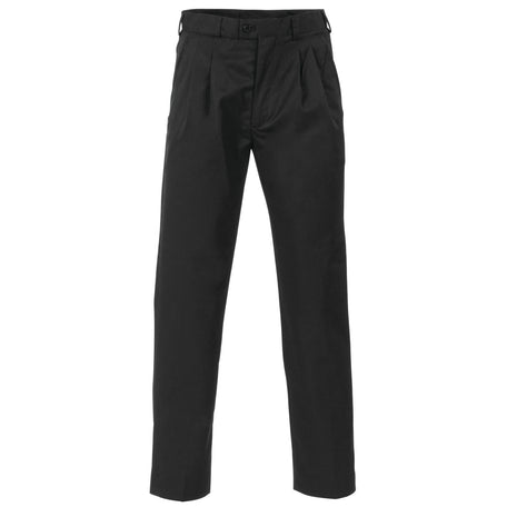 Mens Poly/Viscose Pleat Front Pants (DN-4502)