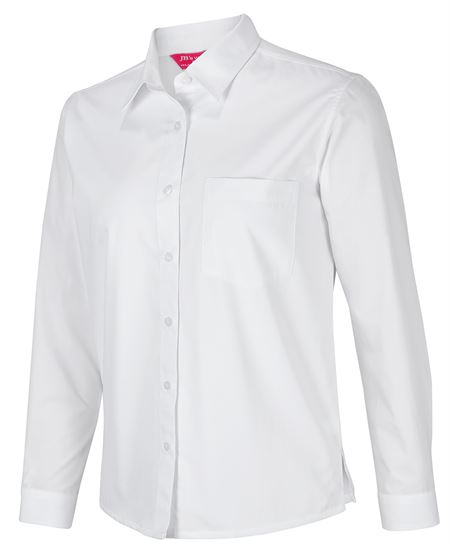 Ladies Long Sleeve Double Layered Shirt (JB-4DLSL)