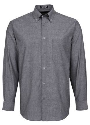 Long Sleeve Fine Chambray Shirt (JB-4FC)