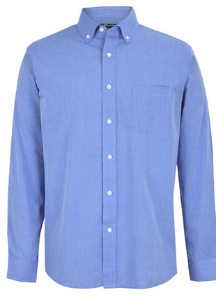 Long Sleeve Fine Chambray Shirt (JB-4FC)