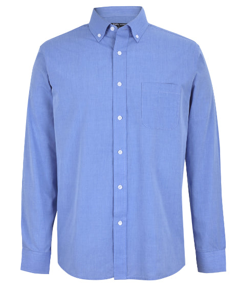 Long Sleeve Fine Chambray Shirt (JB-4FC)