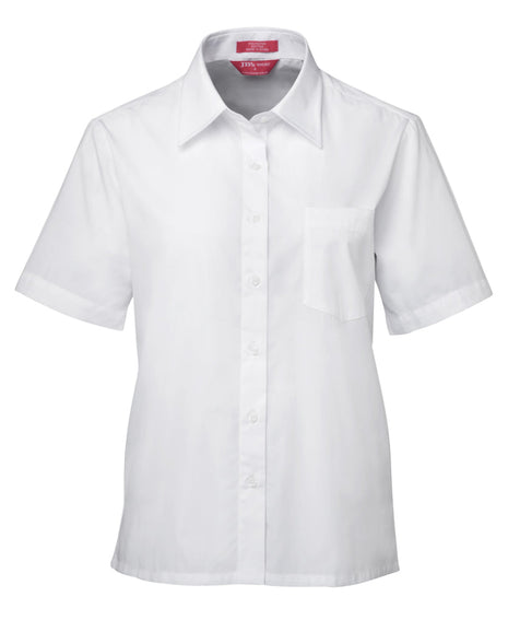 Ladies Short Sleeve Original Poplin Shirt (JB-4LSWS)