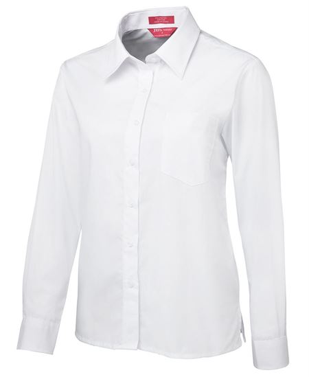 Ladies Short Sleeve Original Poplin Shirt (JB-4LSWS)