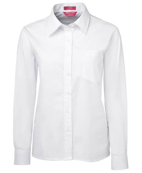 Ladies Long Sleeve Original Poplin Shirt (JB-4LSW)