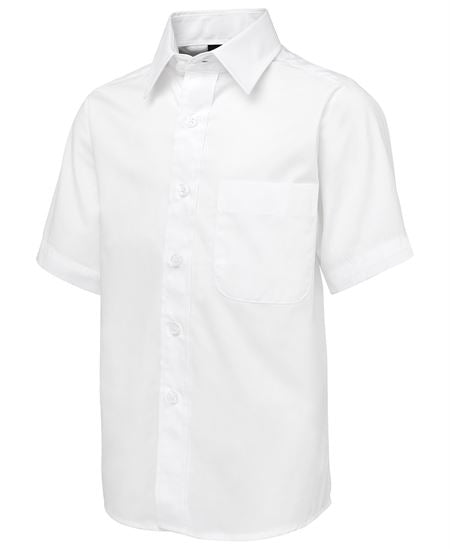 Kids Short Sleeve Poplin Shirt (JB-4PK-SS)