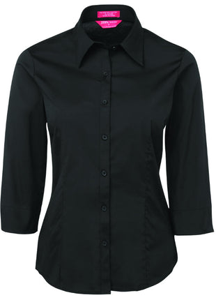 Ladies Urban 3/4 Poplin Shirt (JB-4PLU3)