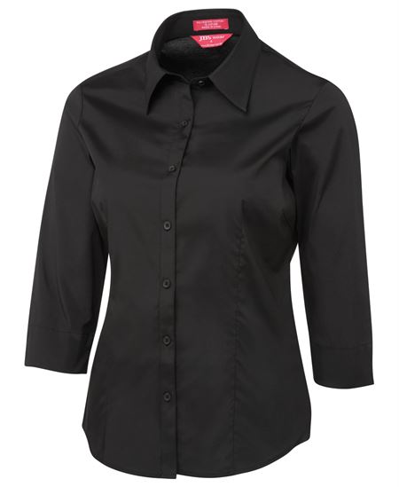 Ladies Urban 3/4 Poplin Shirt (JB-4PLU3)