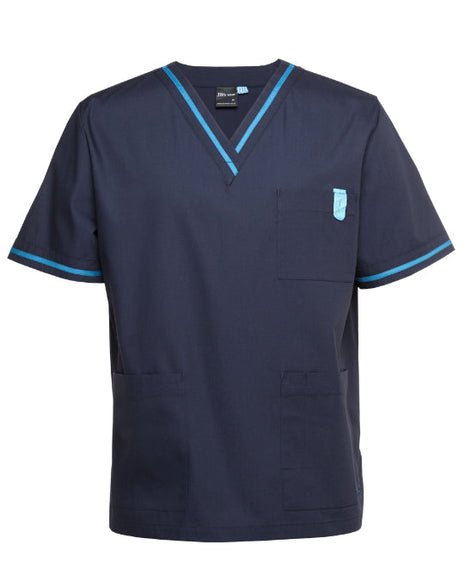 Contrast Unisex Scrubs Top (JB-4SCT)