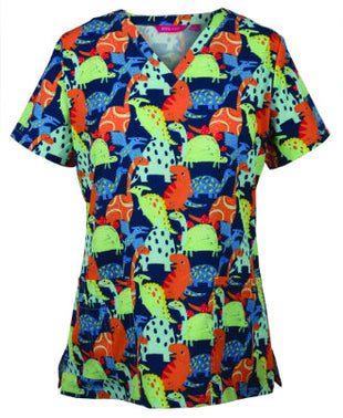 Ladies Scrub Top Printed (JB-4STP1)