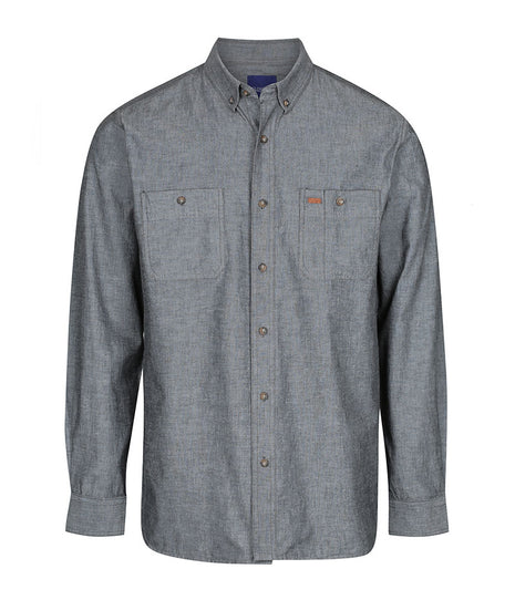 Icon Mens The Iconic Gloweave 5045 Long Sleeve Work Shirt (GW-5045LN)