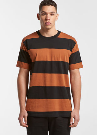 Mens Wide Stripe T-Shirt (AS-5045)