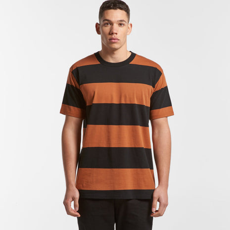 Mens Wide Stripe T-Shirt (AS-5045)