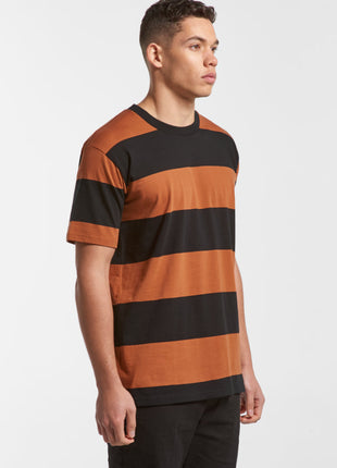 Mens Wide Stripe T-Shirt (AS-5045)
