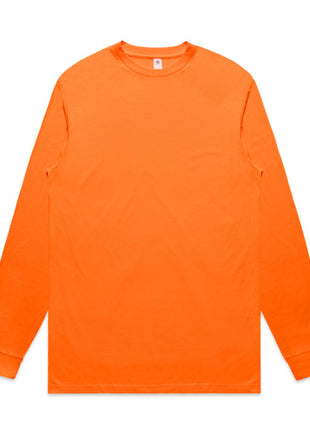 Mens Block Long Sleeve T-Shirt (Safety Colours) (AS-5054F)