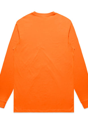 Mens Block Long Sleeve T-Shirt (Safety Colours) (AS-5054F)