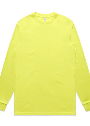 Mens Block Long Sleeve T-Shirt (Safety Colours) (AS-5054F)