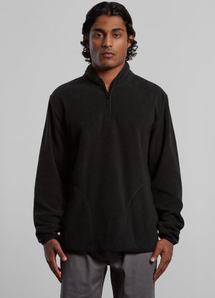 Mens Microfleece Half Zip Crew Jumper (AS-5147)