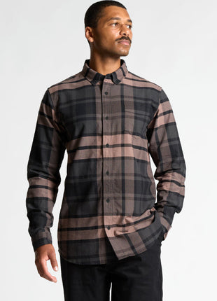 Mens Plaid Oxford Shirt (AS-5401P)
